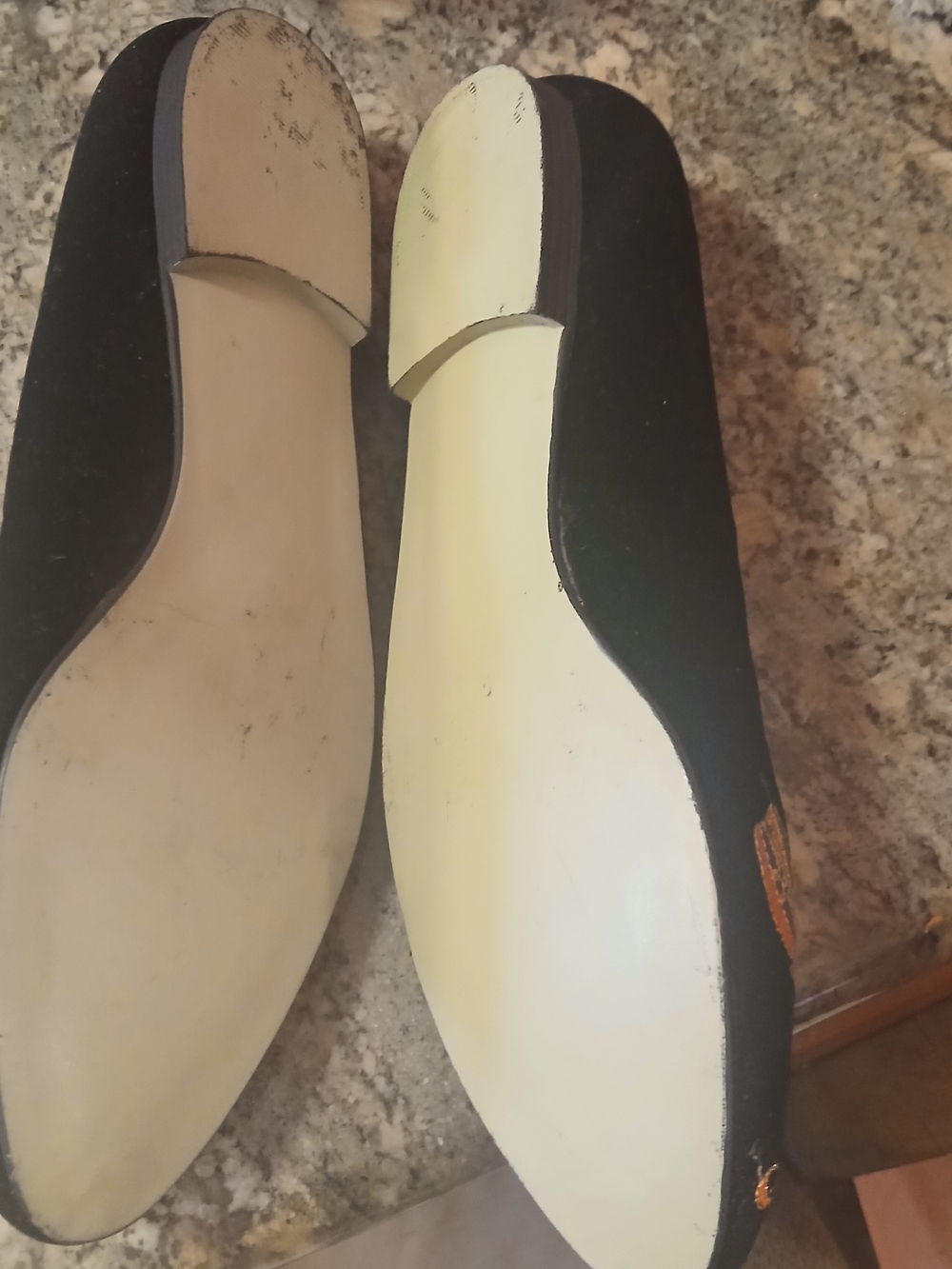 Karen Scott Black Velvet Embroidered Holiday Loafers - Picture 2 of 4